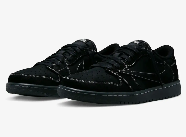 Travis Scott x Air Jordan 1 Low "Black Phantom"